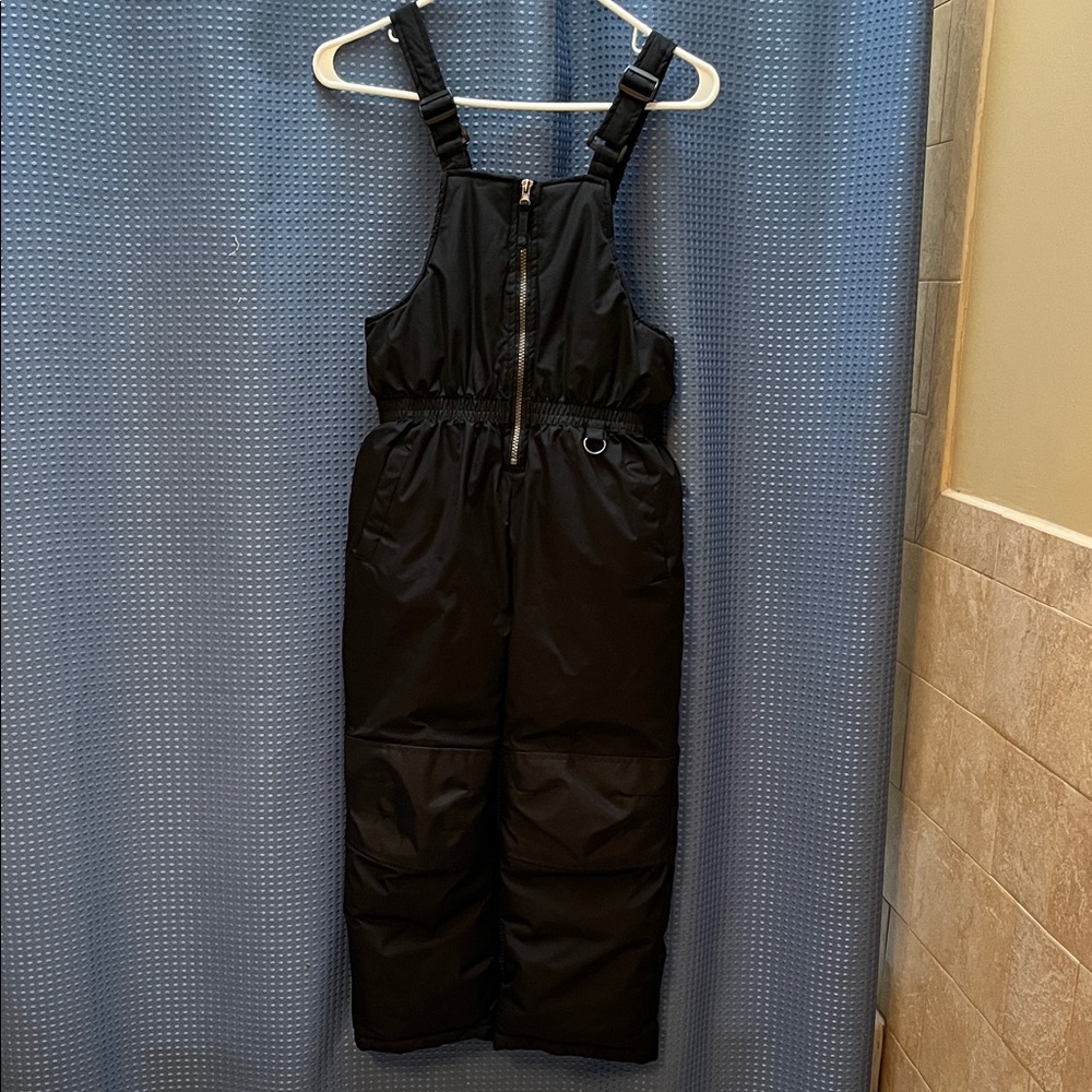 Children's Black Insulated One Piece Suit